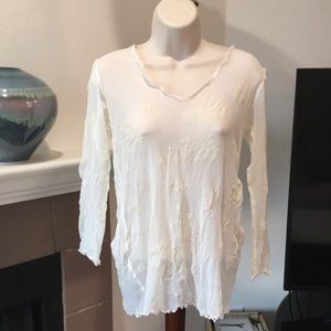 White sheer floral lingerie from Victoria’s Secret